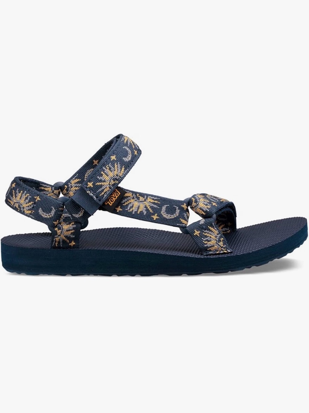 Teva Women's Navy Sun & Moon Original Universal Sandal Size 6